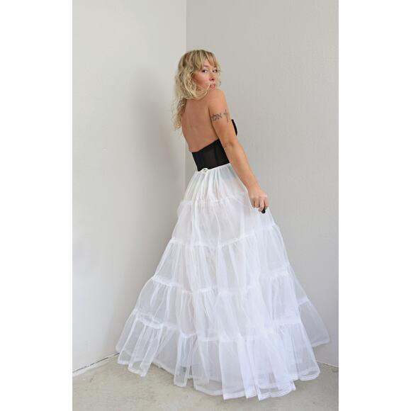 1980's Vintage Fancy Frocks Crinoline Petticoat Skirt Women's One Size Fits All - Picture 5 of 9